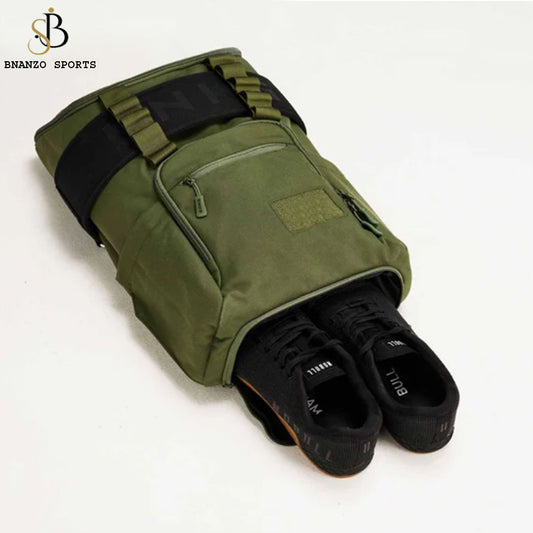 Bnanzo Core Backpack 25L – Weightlifter’s Essential in Green