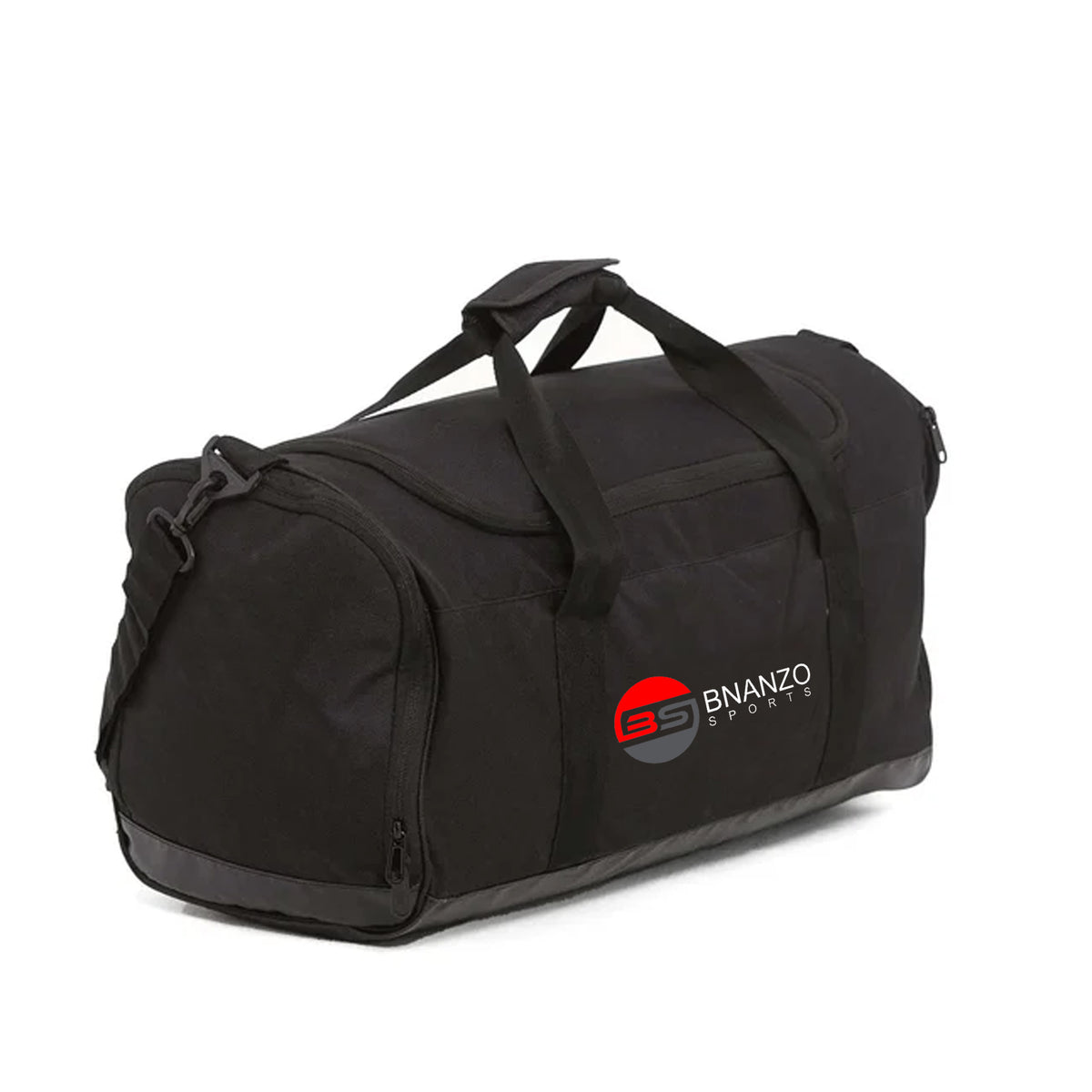 Vault 45L Gym Duffel Bag with Shoe Compartment – Black