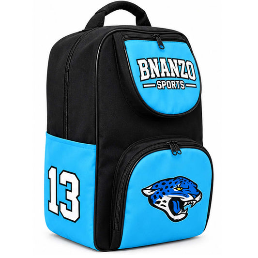 BNANZO Wildcat Elite Sports Backpack – Black & Electric Blue