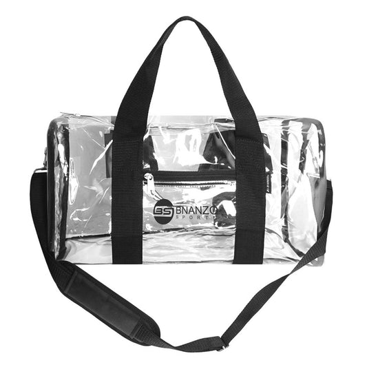 Clear Transparent Duffel Bag for Gym, Sports & Travel | BNANZO Sports