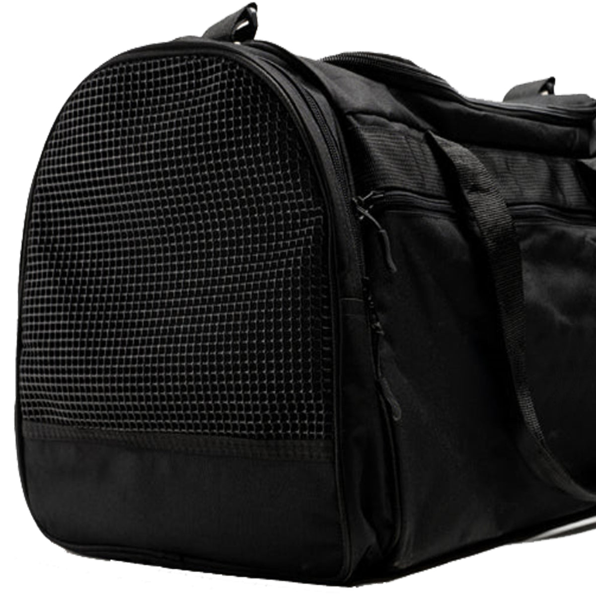 BNANZO Sports Adventure ProTrek Gym Duffel Bag – Black with Shoe Compartment