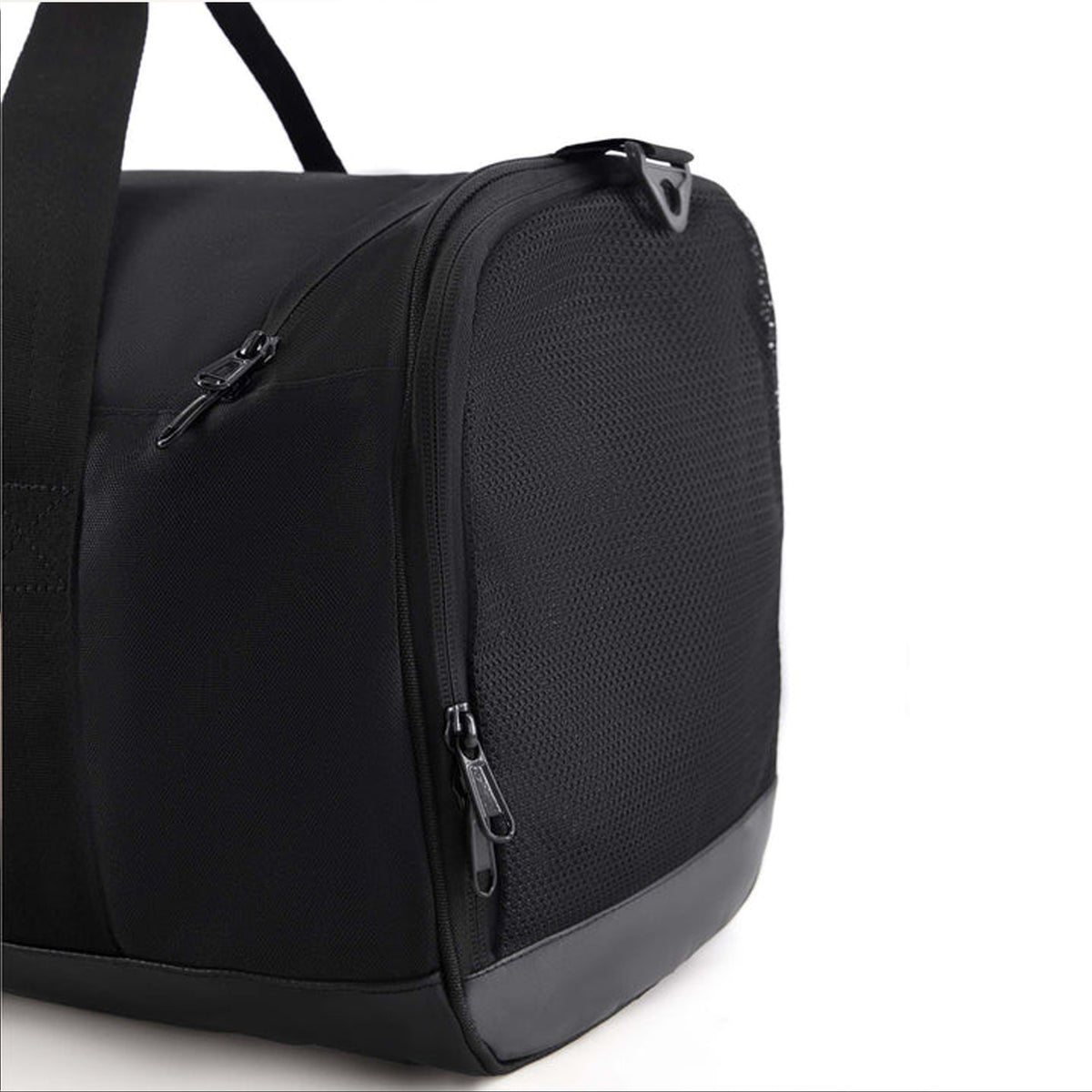 Vault 45L Gym Duffel Bag with Shoe Compartment – Black