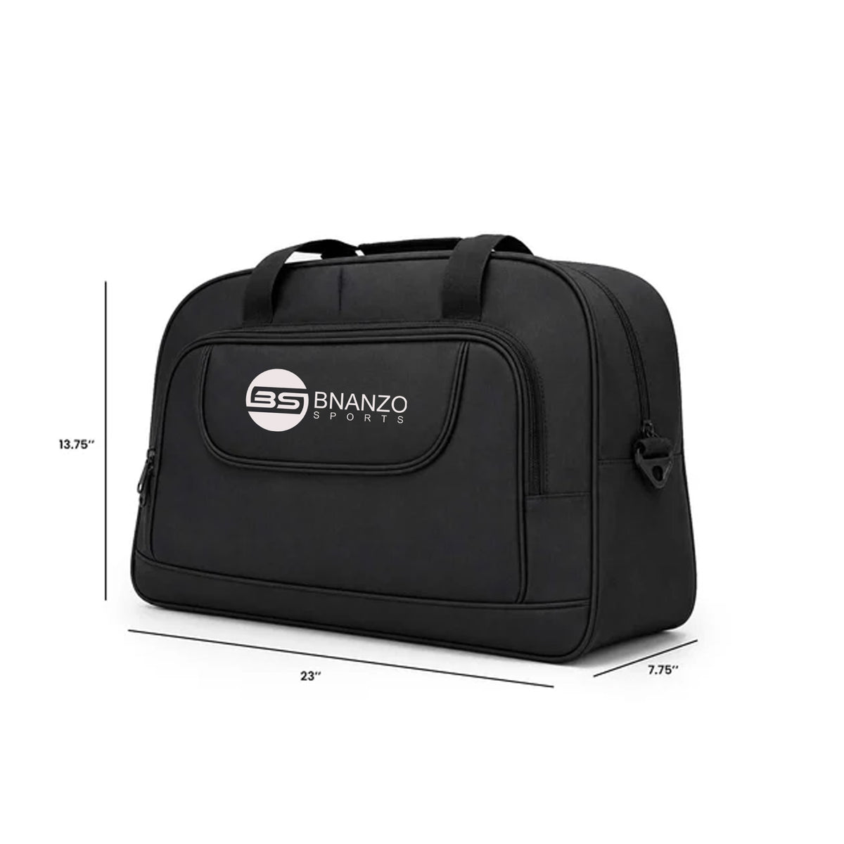 BNANZO Sports Voyage 40L Travel Duffle Bag – Black