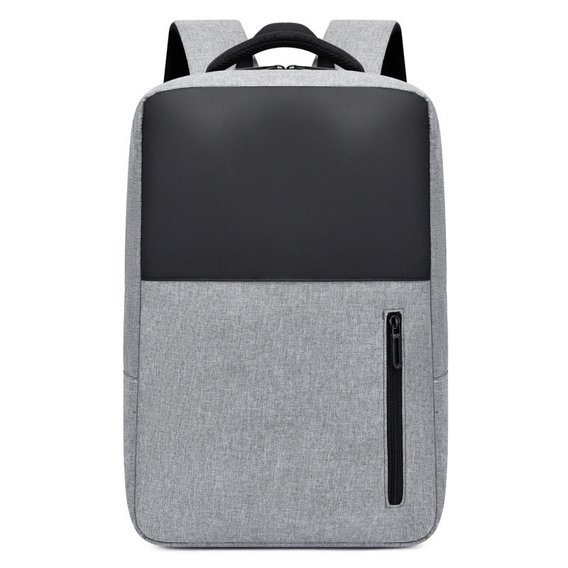 Bnanzo Grey Simple School & College Bag – Reliable Everyday Carry