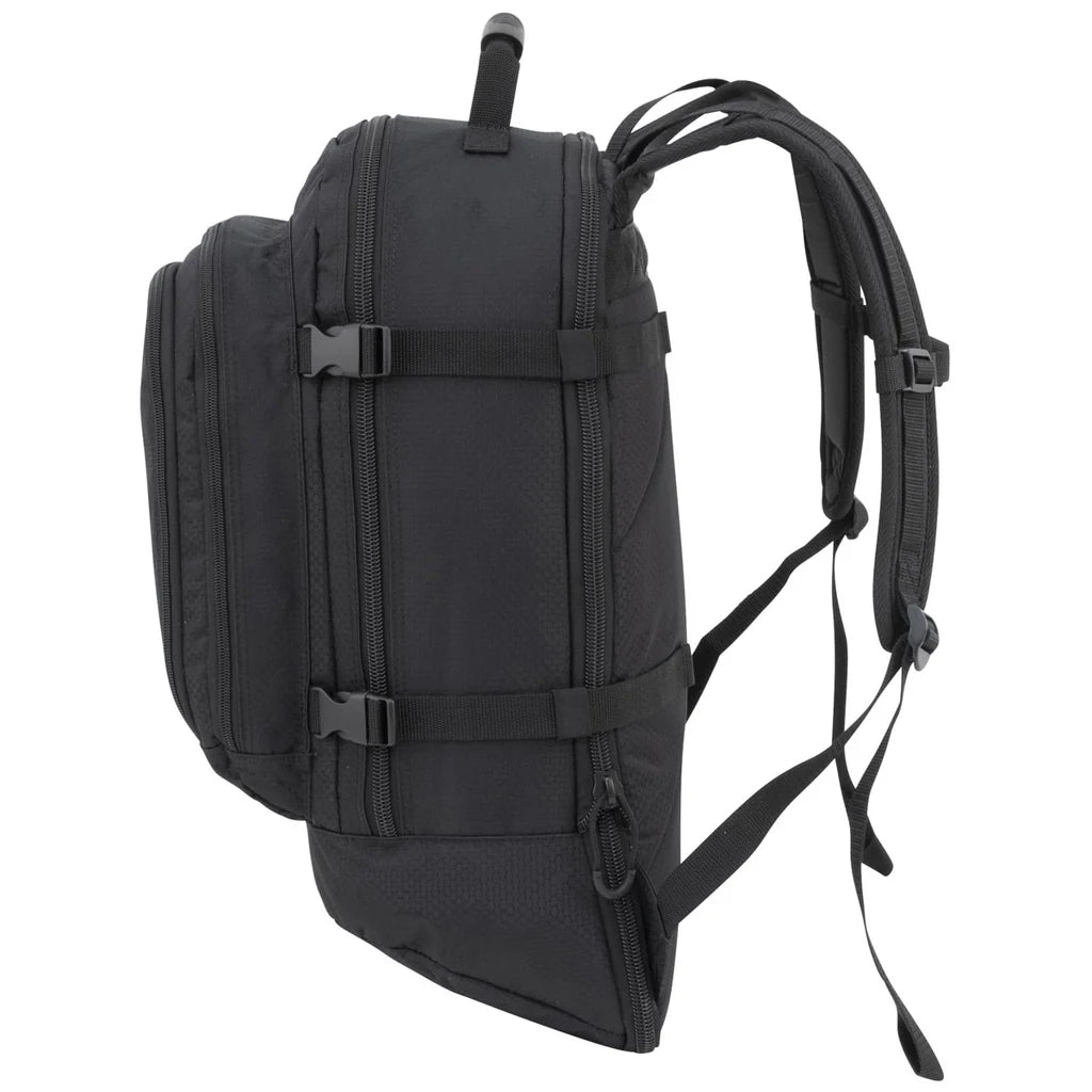 Mercury Luggage Black Sports Backpack – Durable & Travel-Ready