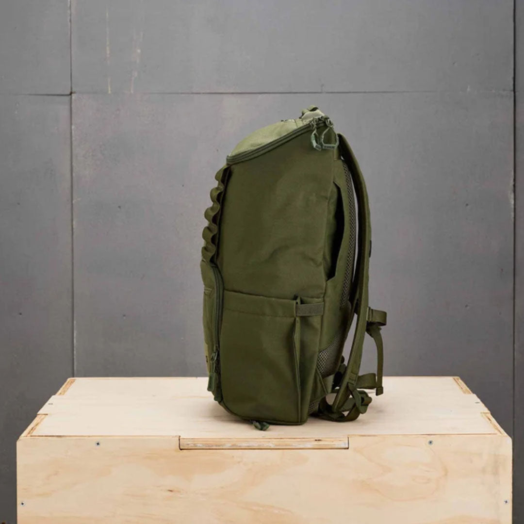 Bnanzo Core Backpack 25L – Weightlifter’s Essential in Green