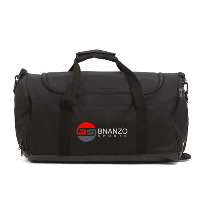 Vault 45L Gym Duffel Bag with Shoe Compartment – Black