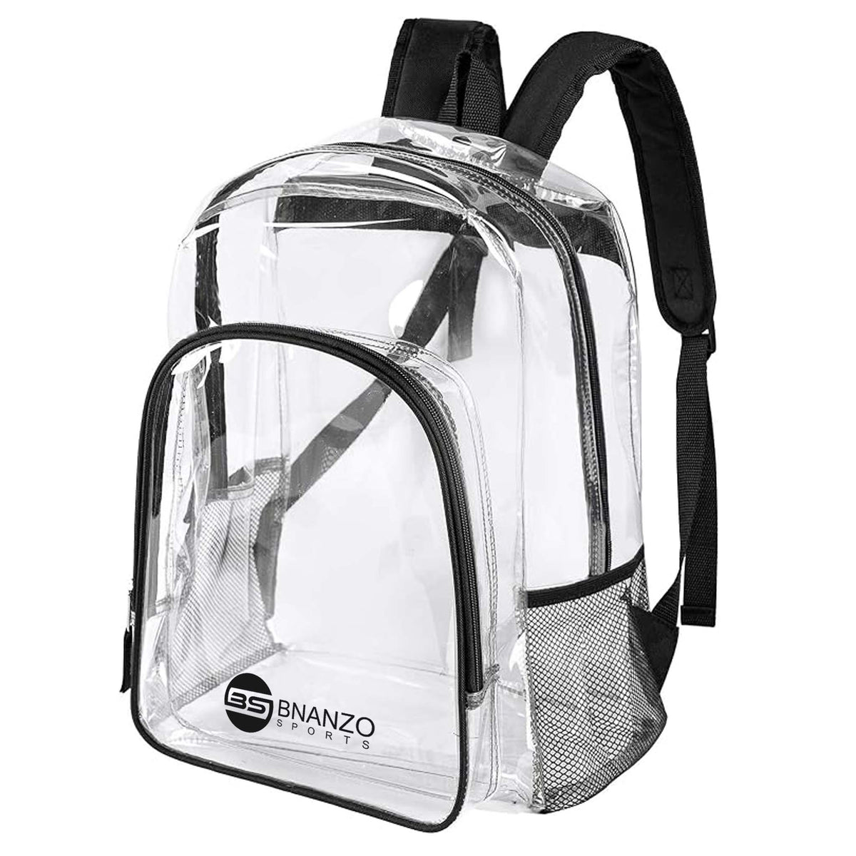 BNANZO ClearView 18.8L Transparent School Backpack