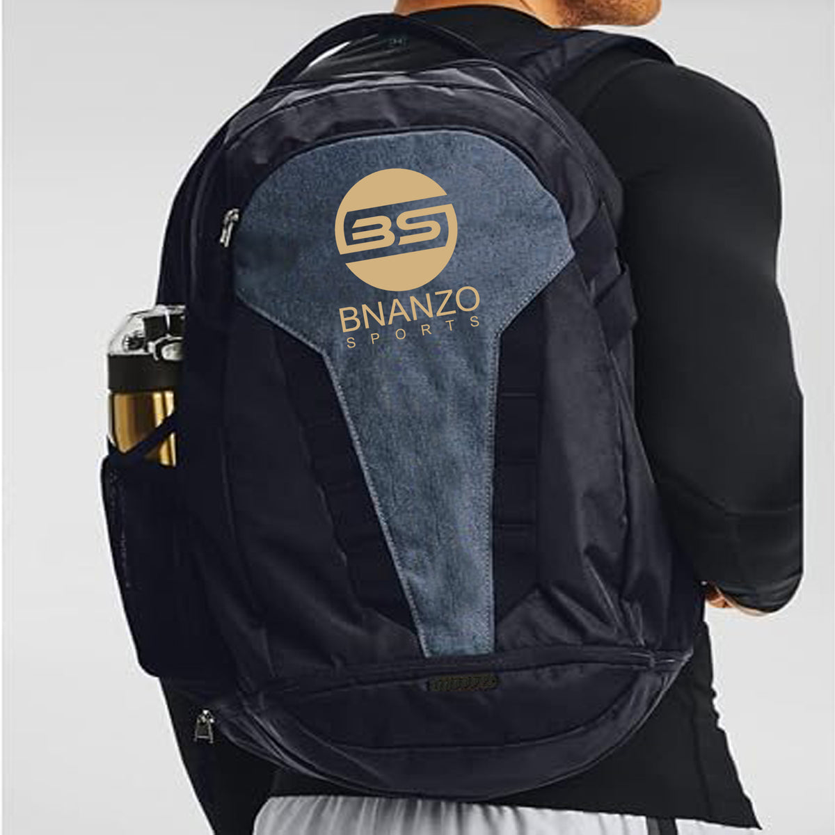 Bnanzo Dual-Tone Sports Backpack – Ergonomic & Durable
