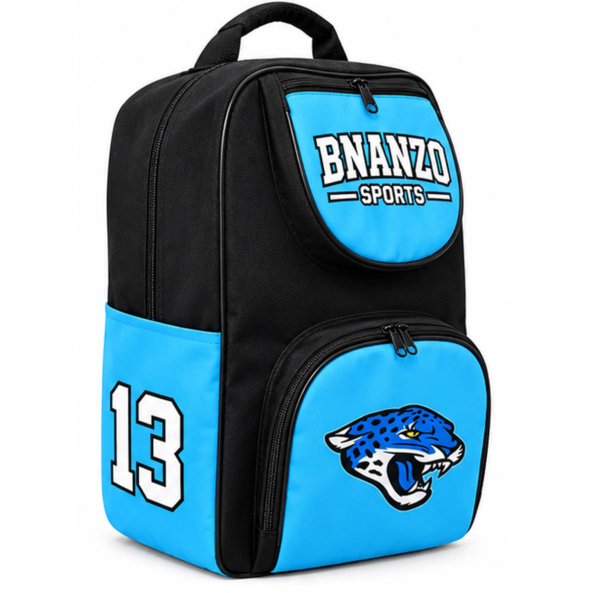 BNANZO Wildcat Elite Sports Backpack – Black & Electric Blue