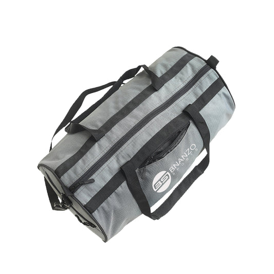 BNANZO Sports Pack-N-Go 24L Grey Duffel Bag – Lightweight Gym & Travel Bag