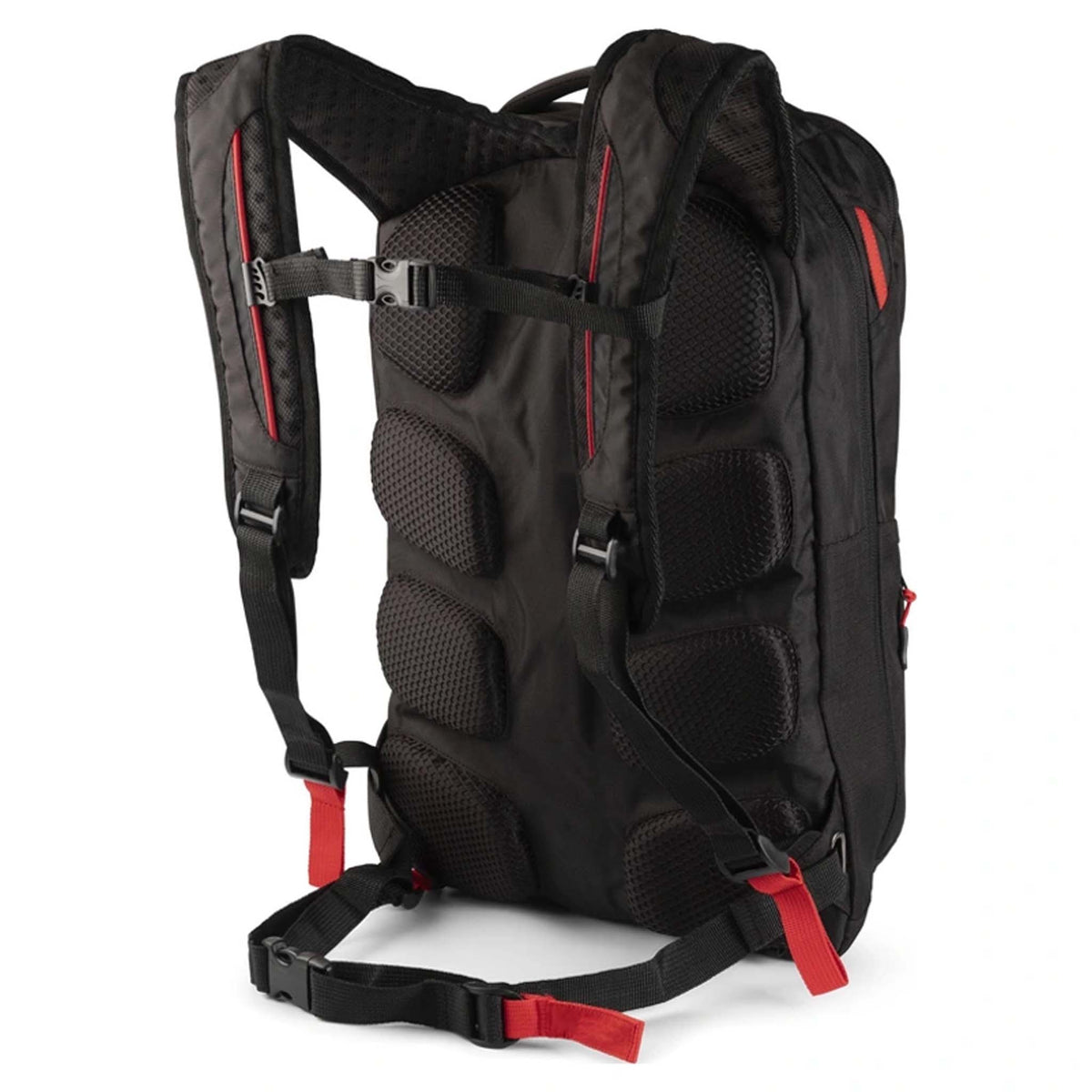 BNANZO MotoFlex Motorcycle Backpack – Black & Red