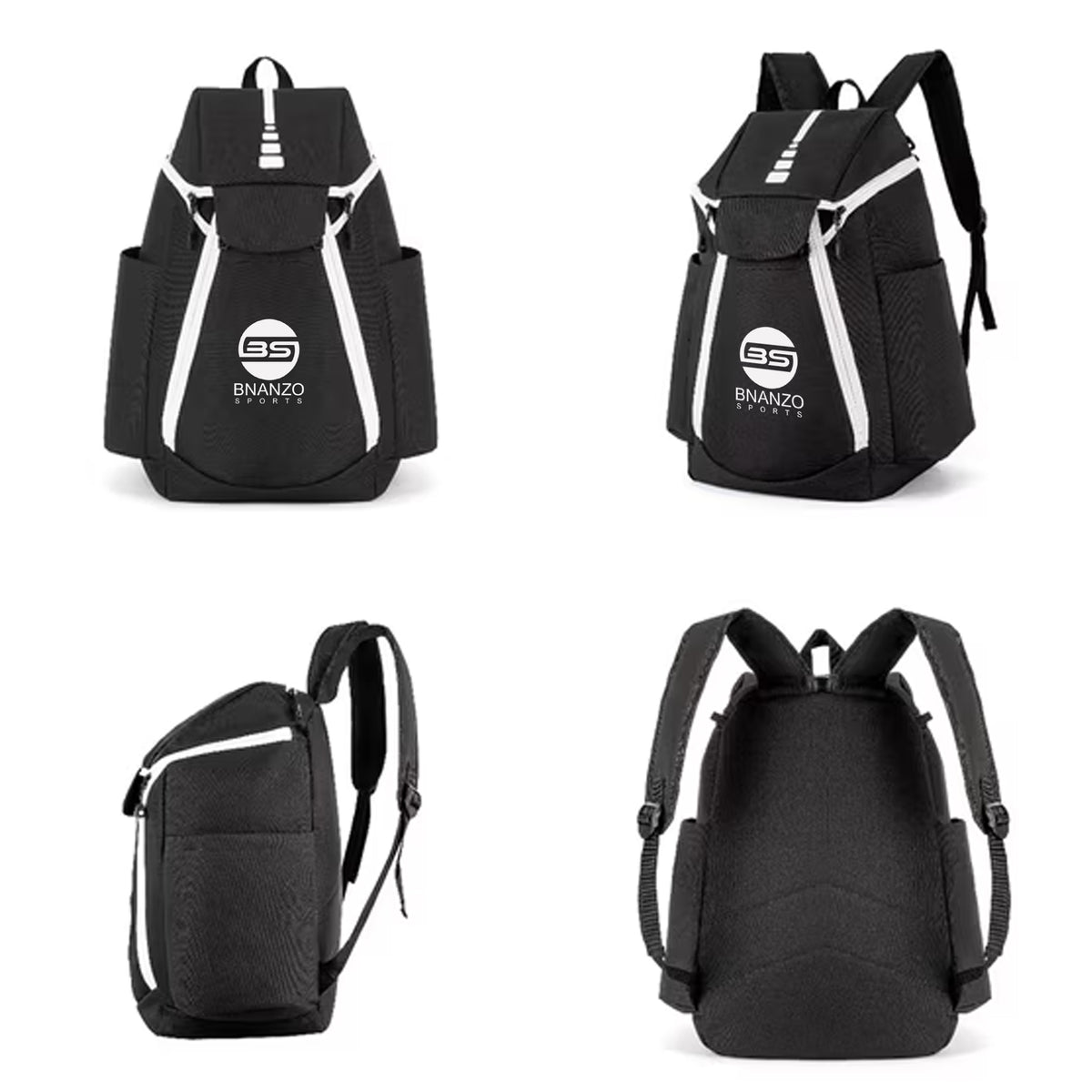 Black & Blue Basketball Bag – Durable, Spacious & Stylish Gear Storage