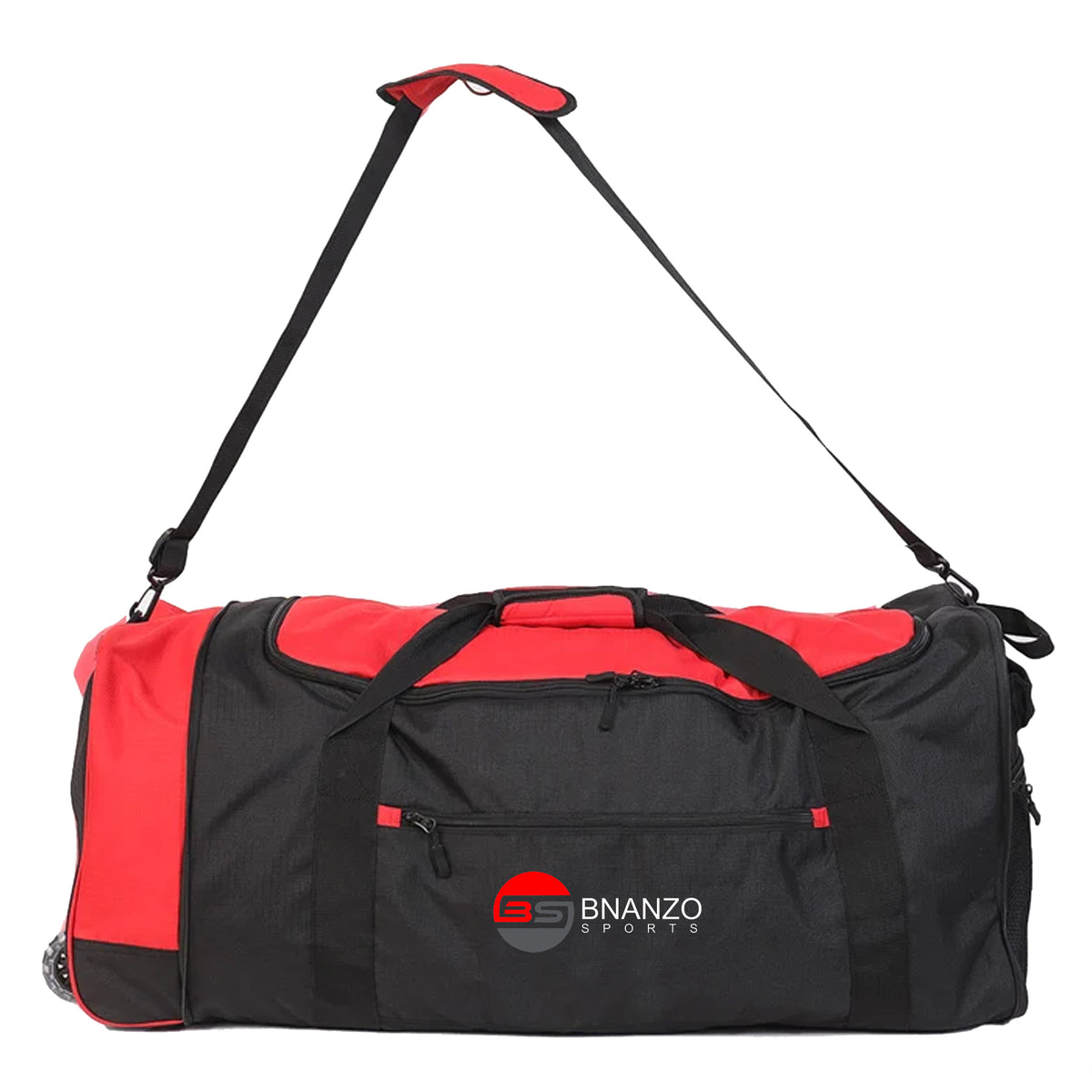 BNANZO Sports 86L Expandable Rolling Duffel Bag – Foldable Travel Bag with Wheels