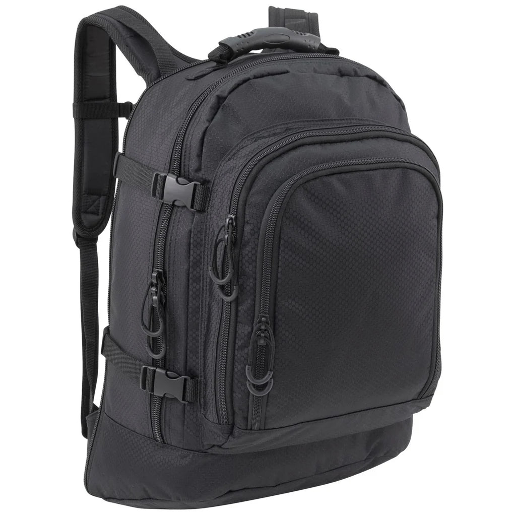 Mercury Luggage Black Sports Backpack – Durable & Travel-Ready