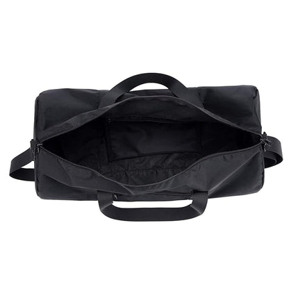 BNANZO Sports 23L Foldable Gym Duffel Bag – Black Lightweight Travel Bag
