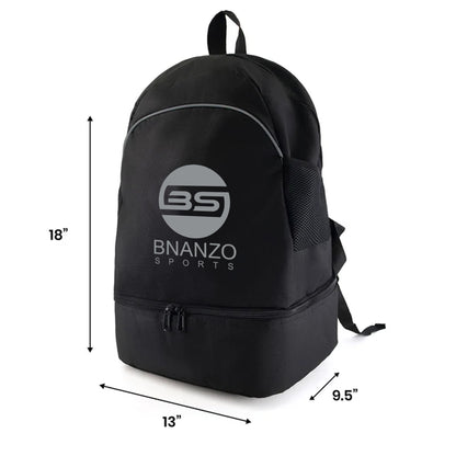 BNANZO Sports Runway 36L Gym & Training Backpack – Black