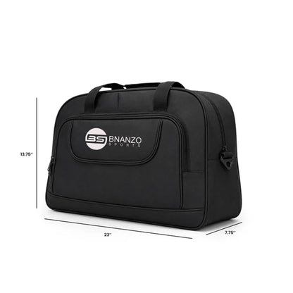 BNANZO Sports Voyage 40L Travel Duffle Bag – Black