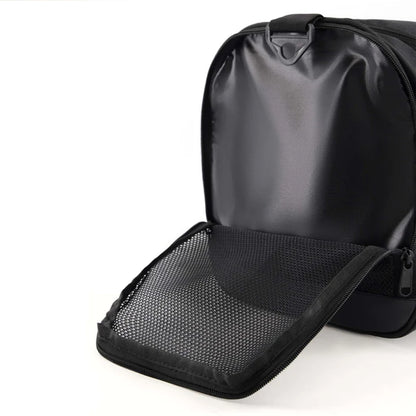 Vault 45L Gym Duffel Bag with Shoe Compartment – Black