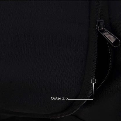 Vault 45L Gym Duffel Bag with Shoe Compartment – Black