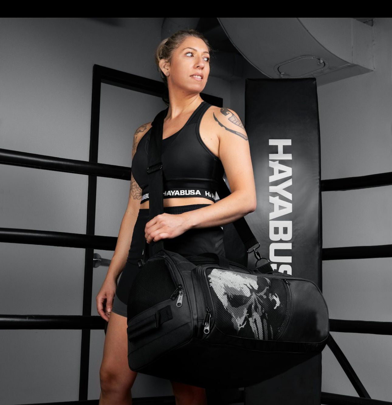 The Punisher Duffle Bag – Tactical 50L Gym & Travel Gear Bag