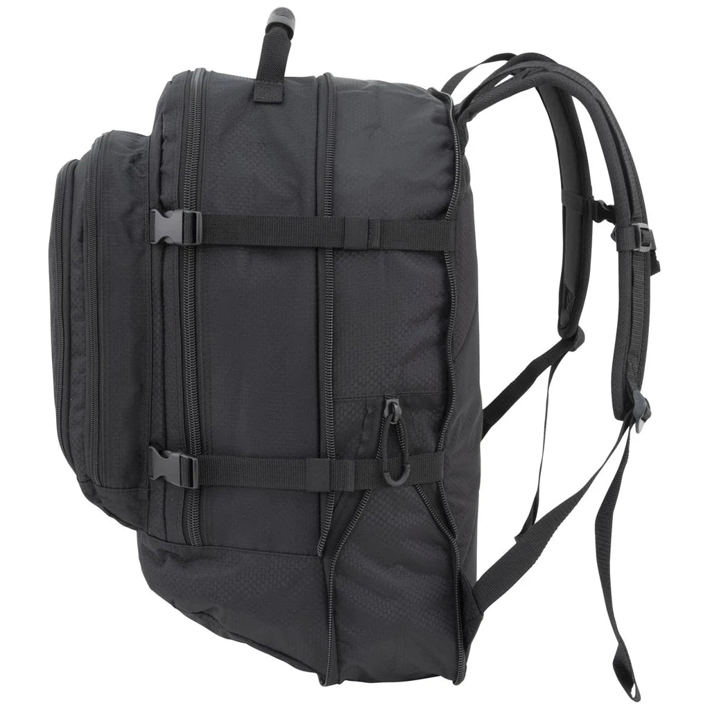 Mercury Luggage Black Sports Backpack – Durable & Travel-Ready